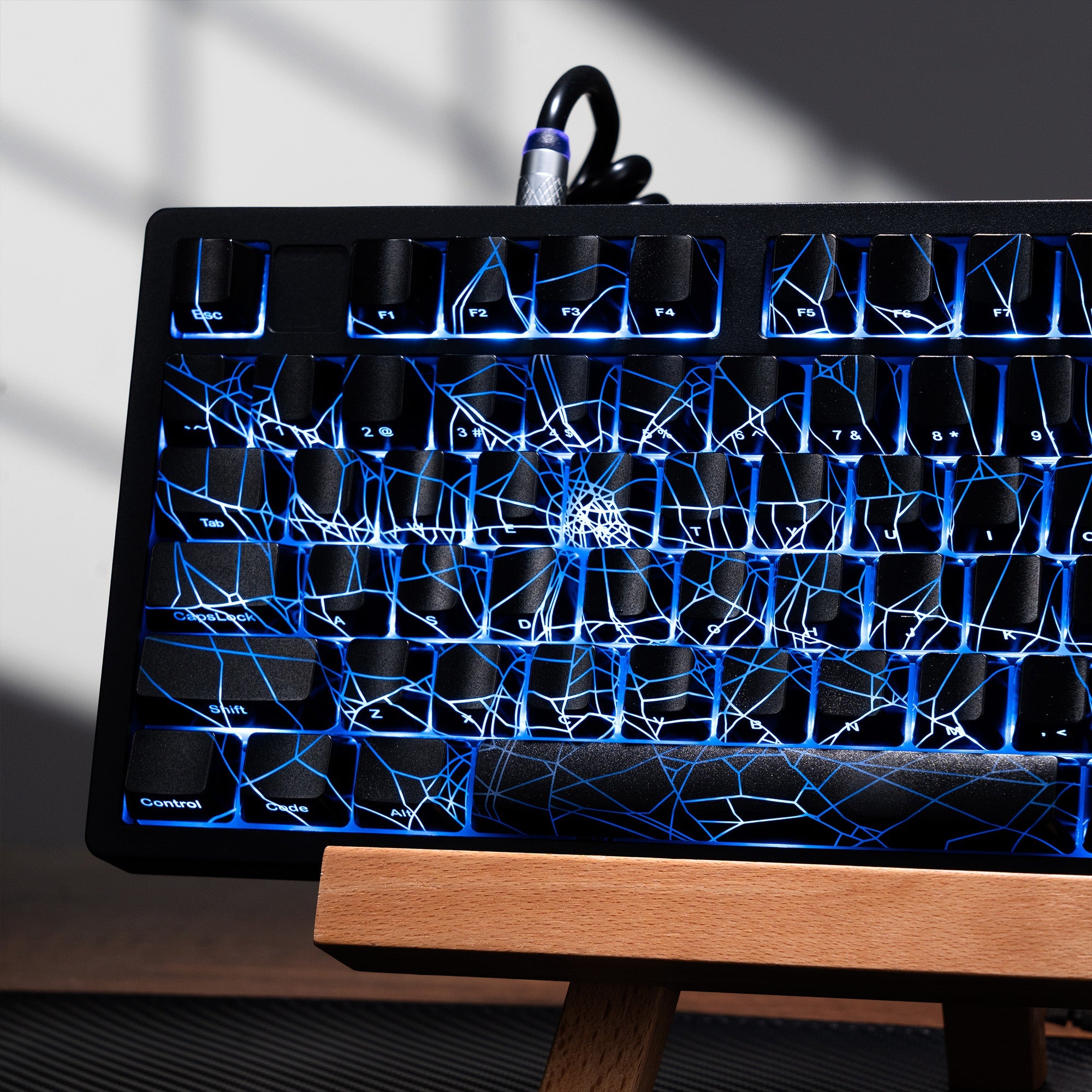 XVX Spider Web OEM Profile IMD-Tech Keycap Set