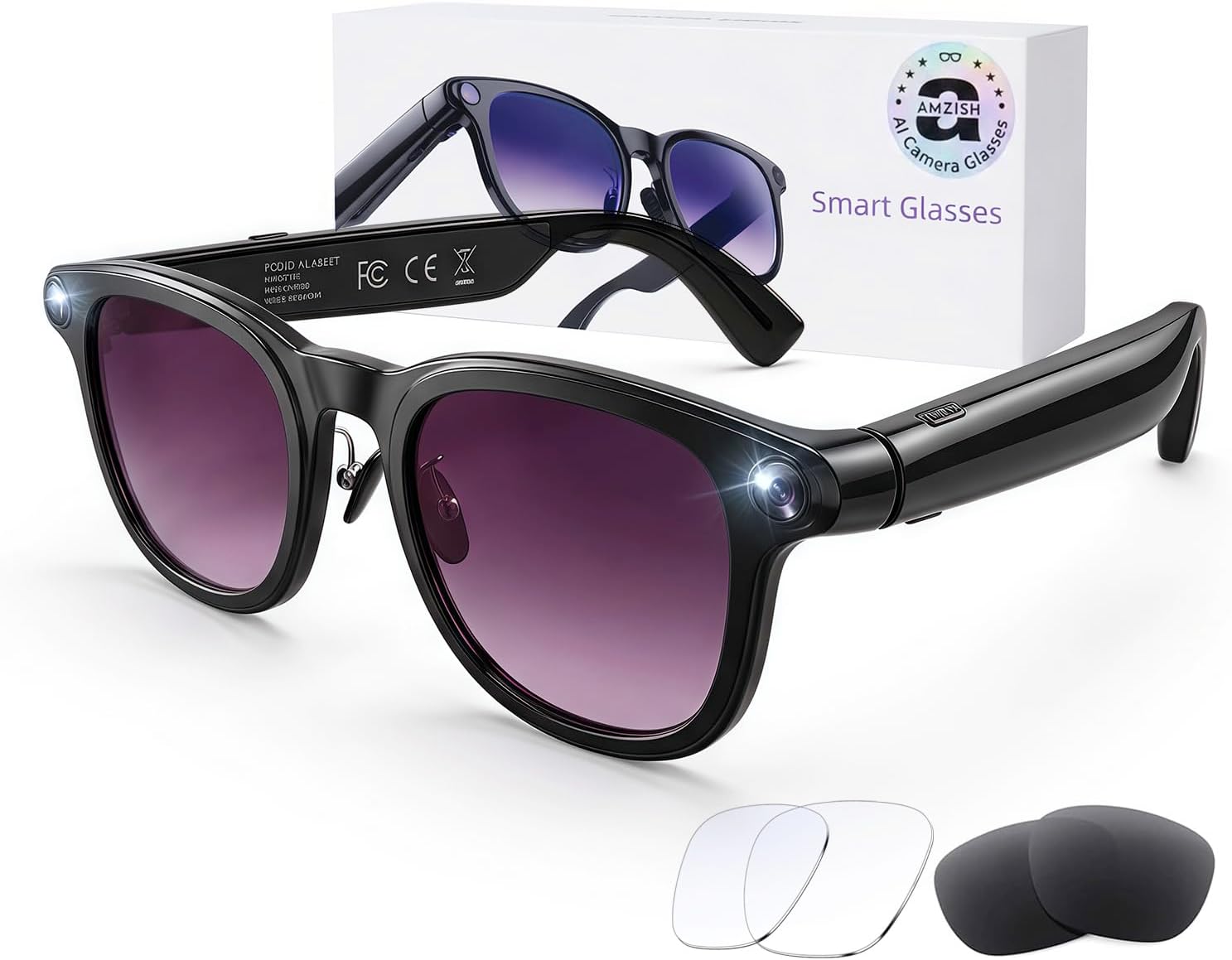 AI Smart Glasses with Camera